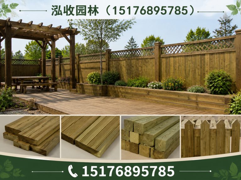 襄阳防腐木展示图